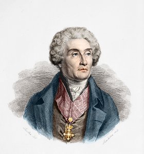 Greve Joseph de Maistre (1753-1821), fransk politiker, författare och filosof. av Unknown artist