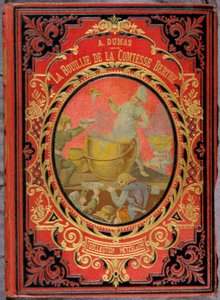 Omslag till boken "" La Bouille de la Comtesse Berthe"" av Alexandre Dumas, Hetzel-samlingen. av Unknown artist
