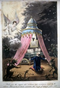 Magisk ceremoni. Bok 1825. Bibl. Morando, Milano. av Unknown artist