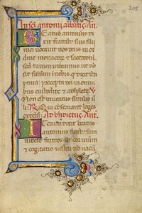 Dekorerad Initial B; Dekorerad Initial I av Unknown artist