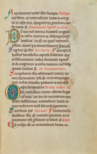 Dekorerad initial D; Dekorerad initial O av Unknown artist