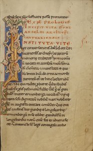 Dekorerad Initial I av Unknown artist