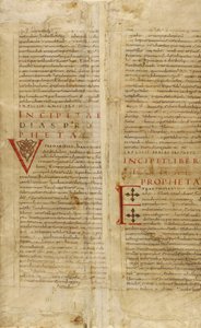 Dekorerad initial V; Dekorerad initial E av Unknown artist