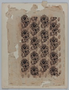 Designritning, sent 1700-tal av Unknown artist