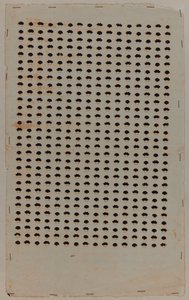 Designritning, sent 1700-tal av Unknown artist