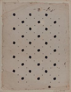 Designritning, sent 1700-tal av Unknown artist