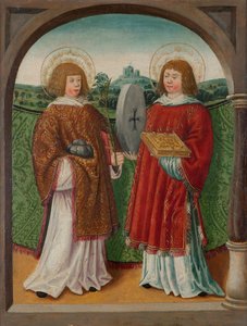 S:t Stefan och S:t Florian () av Unknown artist