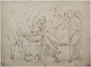 Teckning av Raphael Sanzio i British Museum av Unknown artist
