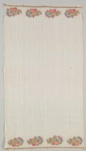 Broderad handduk (Peshkir) av Unknown artist