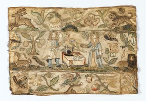 Broderad bild av Unknown artist