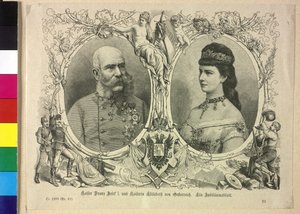 Kejsare av Österrike och Elisabeth Franz Joseph I av Unknown artist