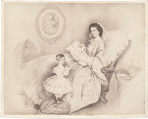 Kejsarinnan av Österrike Elisabeth av Unknown artist