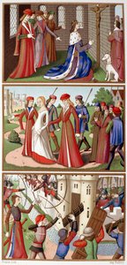 Avsnitt av historien om Karl VII och Jeanne d