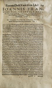 Examination vanitatis doctrinae gentium et veritatis christianae disciplinae av Pico della Mirandola (tryck) av Unknown artist
