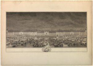 Festival som hedrar Ludvig XV av Frankrike av Unknown artist