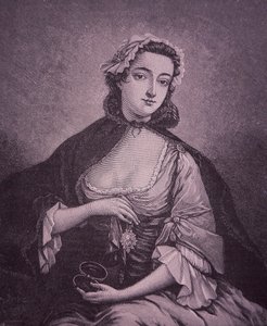 Flora Macdonald, hängiven Jacobite som hjälpte Bonnie Prince Charlie att fly av Unknown artist