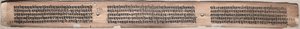 Folio 115 (verso), från en Gandavyuha-sutra (Manuscript of the Supreme Array) av Unknown artist