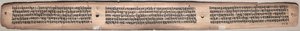 Folio 20 (verso), från en Gandavyuha-sutra (Skriften om den högsta arrayen) av Unknown artist