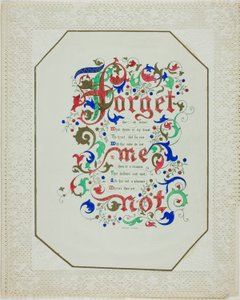 Glöm mig inte (Alla hjärtans dag) av Unknown artist