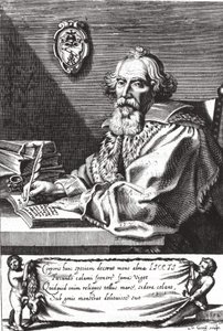 Fortunio Liceto, italiensk läkare (1577 - 1657). av Unknown artist