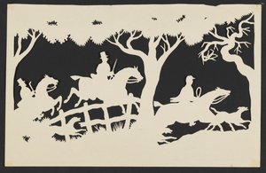 Fox Hunters in the Chase av Unknown artist