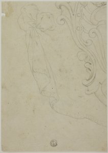 Fragment av Scroll Ornament av Unknown artist