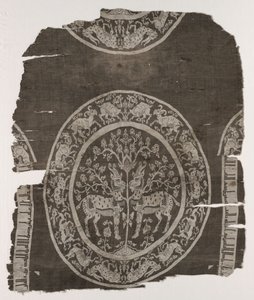 Fragment av Tomb Cover av Unknown artist