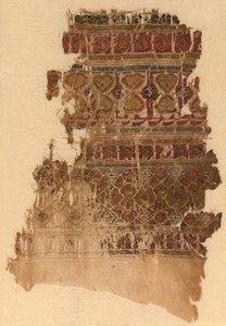 Fragment av textil i Tiraz-stil av Unknown artist