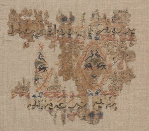 Fragment av textil i Tiraz-stil av Unknown artist