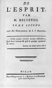 Frontispice av "" De l