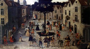 Postparti, anonymt 1500-tal. Carnavalet-museet i Paris av Unknown artist