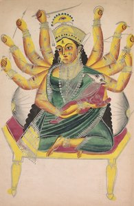 Ganesha-Janani (Mor till Ganesha) av Unknown artist