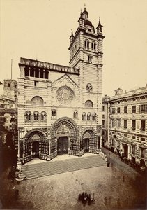 [Genuas katedral] av Unknown artist