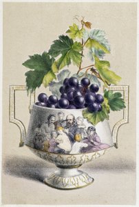 Druvkopp som symboliserar hösten av Unknown artist