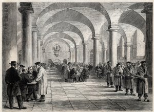 Greenwich Hospital - The West Dining Room - Greenwich Navy Hospital - West Dining Room av Unknown artist