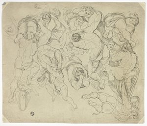 Grupp av figurer av Unknown artist