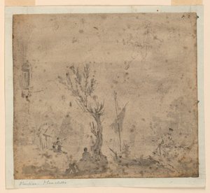 Hamnscenen av Unknown artist