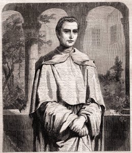 Henri Lacordaire. Fransk präst och dominikan 1802-1861. av Unknown artist