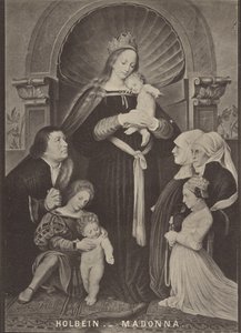 Holbein - Madonna av Unknown artist