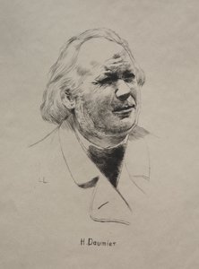 Honoré Daumier av Unknown artist