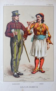 Illustration från "The human race" av Louis Figuier av Unknown artist