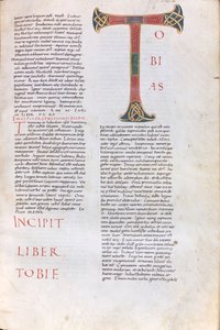 Incipit av Tobias bok av Unknown artist