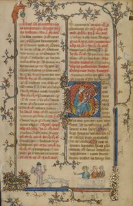 Inledande B: David spelar harpa av Unknown artist