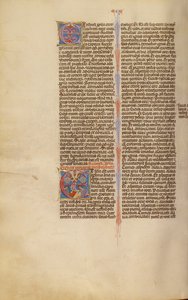 Inledande E: Hesekiels vision av Tetramorph av Unknown artist