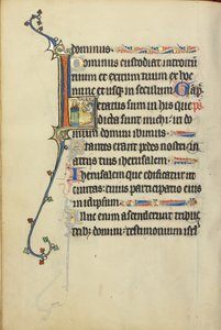 Initial L: David talar med en ängel av Unknown artist