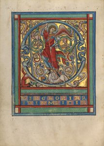 Inledande fråga: Sankt Mikael och draken av Unknown artist