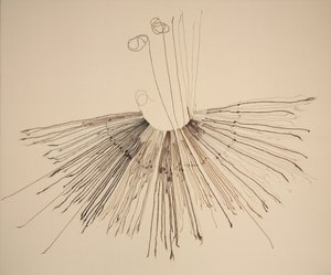 Inka Khipu (fiberinspelningsenhet) av Unknown artist