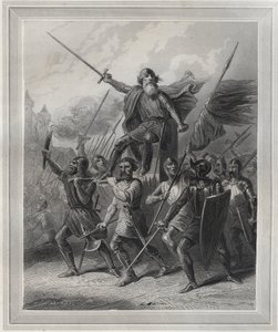 Jan Ika eller Zizka Trocnova och Kalicha av Unknown artist