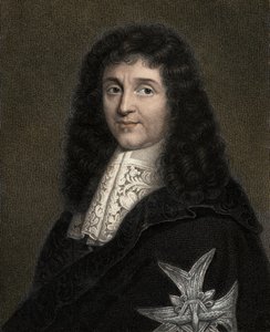 Jean Baptiste (Jean-Baptiste) Colbert 1619-1683 - gravyr - 1800-talet av Unknown artist