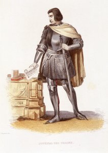 Jean Juvenal (eller Jouvenel) des Ursins (1360 - 1431), fransk magistrat - i "Le Plutarque francais" Ed. Mennechet av Unknown artist